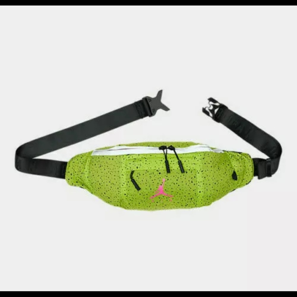 Nike Jordan Neon Fanny Pack - NEW - Picture 2 of 5